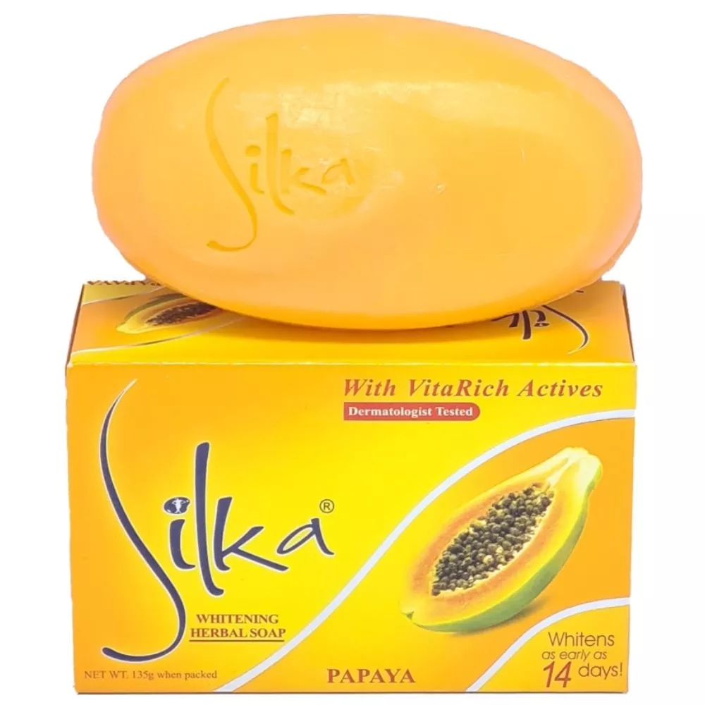 Silka Whitening Herbal Soap 135G | Global Glow
