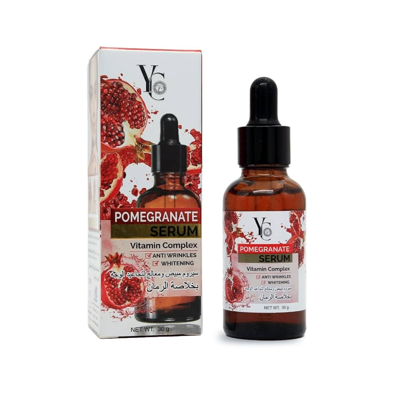 Yc Pomegranate Anti-Wrinkle Serum 30G Front View