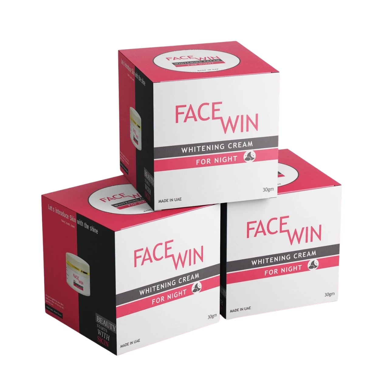 Face Win Night Cream 30Gm Original Brightening Skin Care Cream