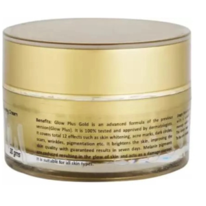 Glow Plus Gold Advanced Skin Whitening Night Cream 30G Packaging