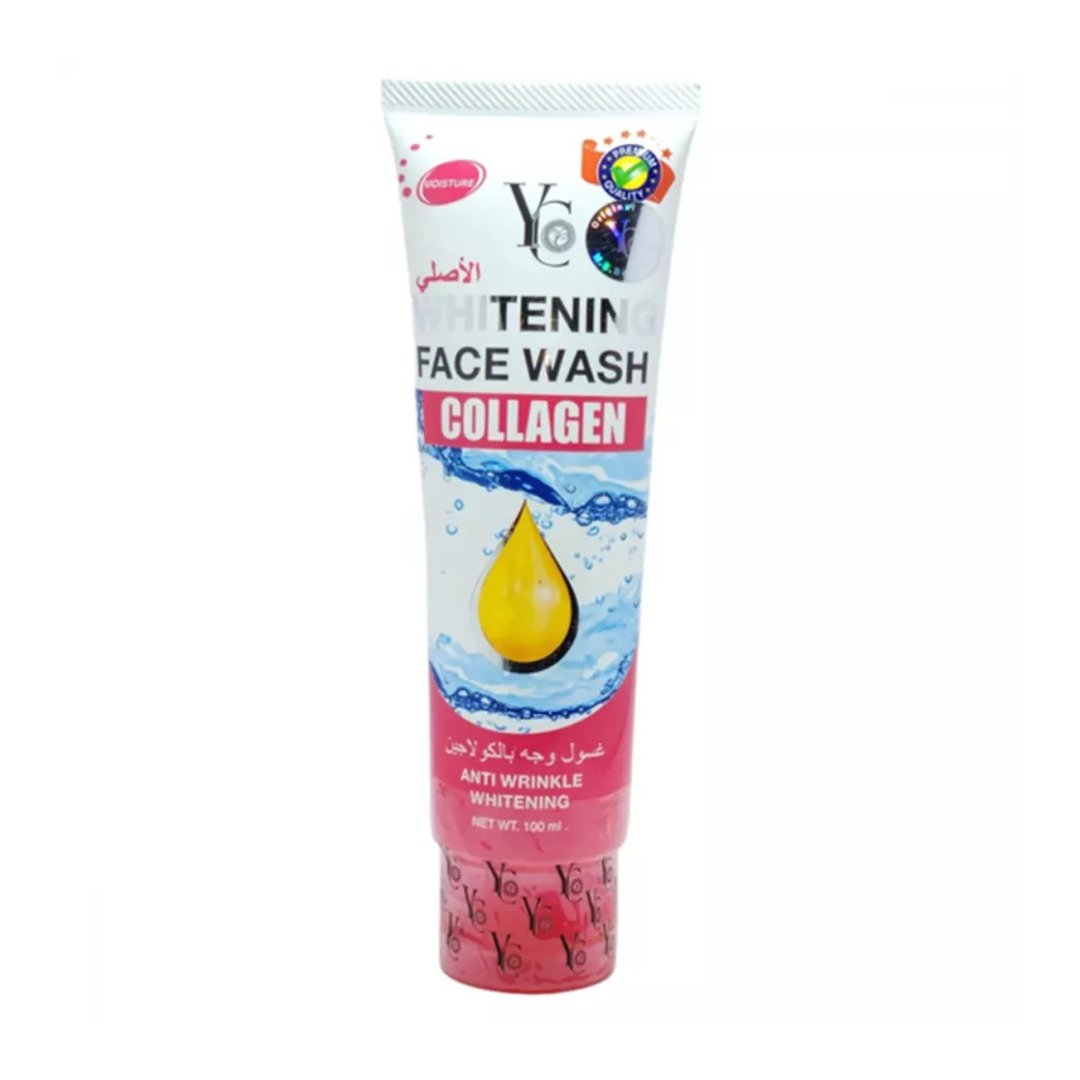 Yc Whitening Collagen Face Wash 100Ml | Anti Wrinkle Face Cleanser