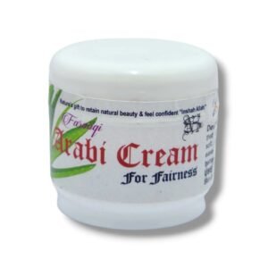 Arabi Cream For Fairness 30g night skincare cream front view