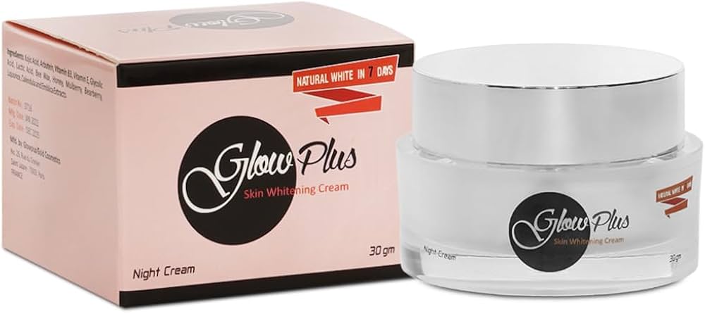 Glow Plus Skin Whitening Night Cream | Dark Spots &Amp; Anti-Ageing Cream