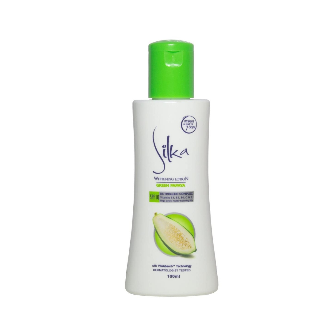 Silka Whitening Lotion Green Papaya 100Ml