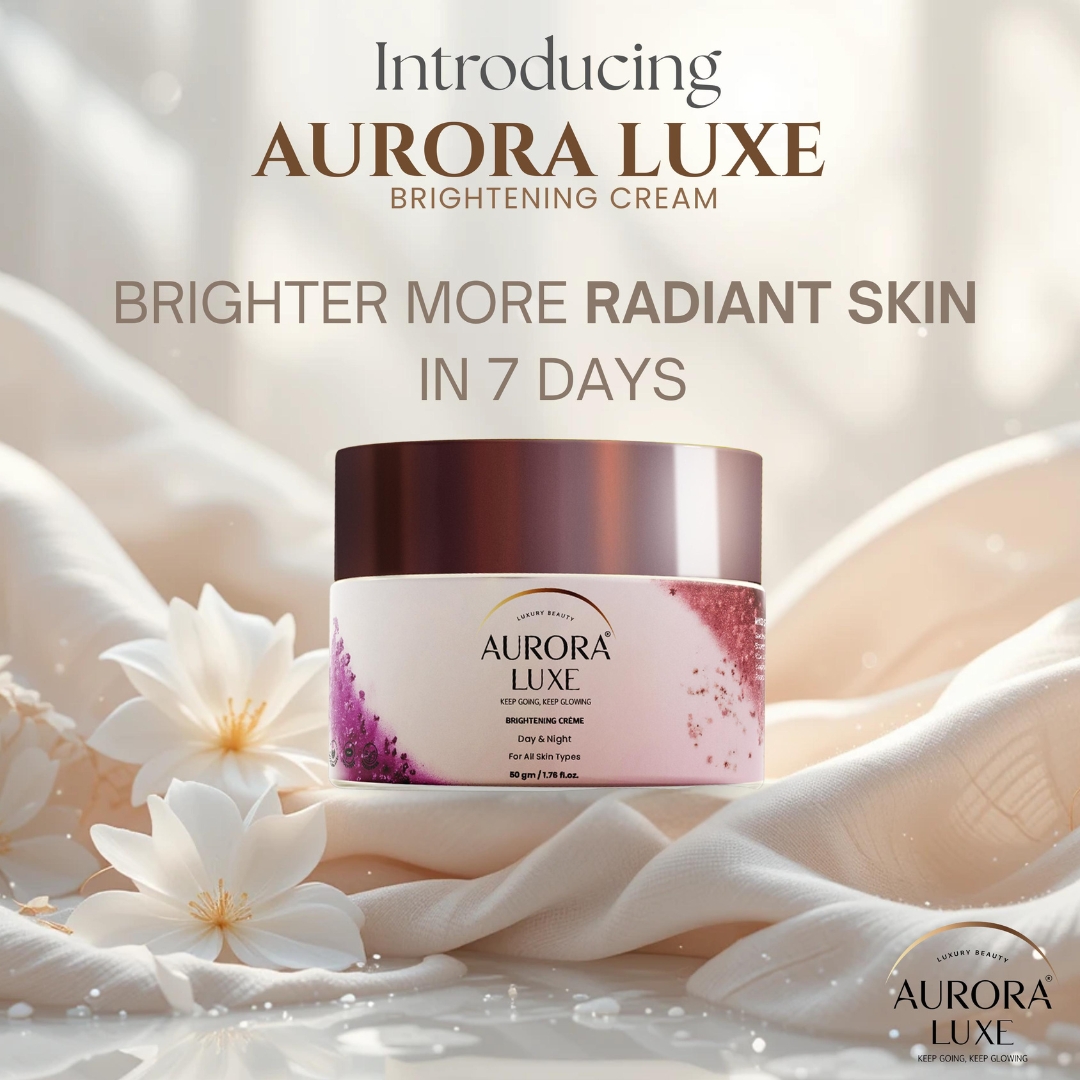 Aurora Luxe Brightening Cream 50G Day And Night Face Cream