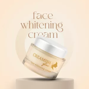 Creamish Glow Face Brightening Cream 50g for radiant and hydrated skin