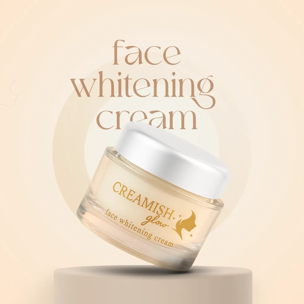Creamish Glow Face Brightening Cream 50G For Radiant And Hydrated Skin