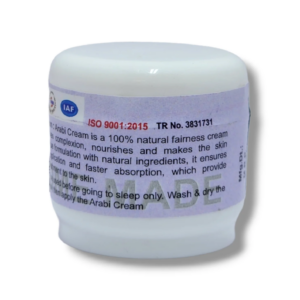 Arabi Cream Fairness Skin Care Original Night Cream With Aloe Vera Saffron Turmeric And Sandalwood