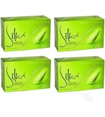 Silka Whitening Herbal Green Papaya Soap 6Pc Pack