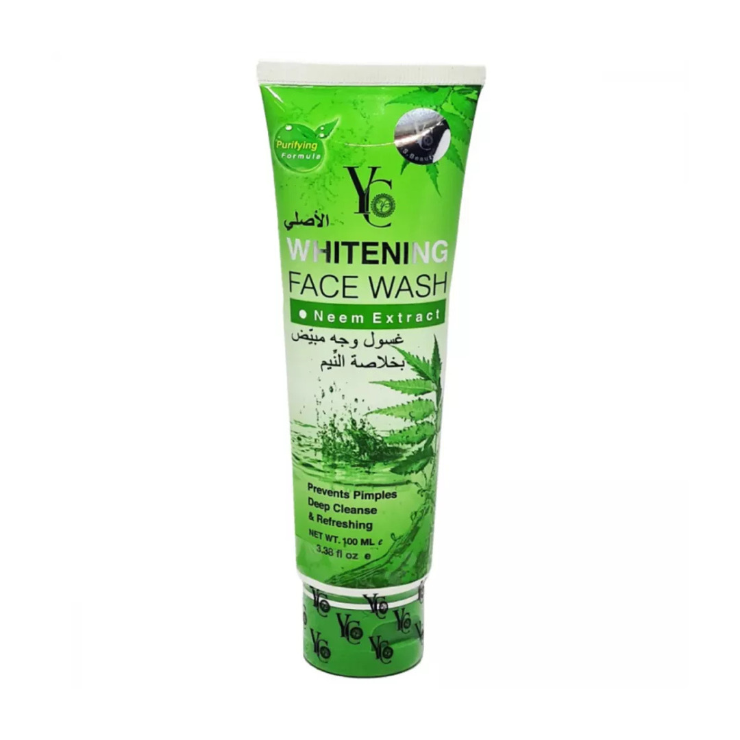 Yc Whitening Face Wash Neem Extract 100Ml Deep Cleansing Purifying Face Wash For Men &Amp; Women