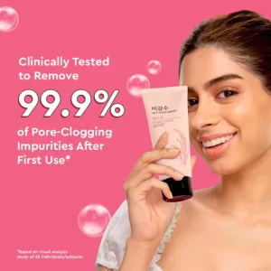 The Face Shop Rice Water Bright Cleansing Foam 100Ml Brightening Face Wash For Clean Fresh Skin