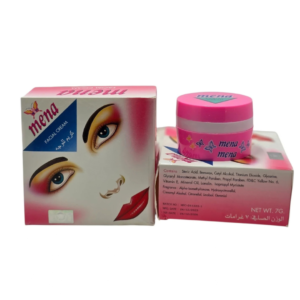 Mena Facial Cream 7g with UV Filter front packaging