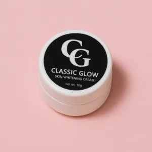 Classic Glow Skin Fairness Cream Applied On Face